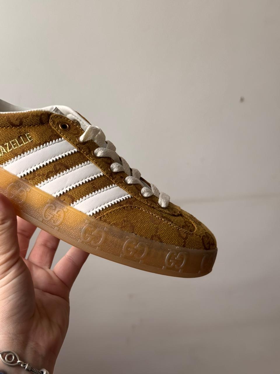 Gucci x Adidas Gazelle "GG Monogram" (Pronta entrega, 37)