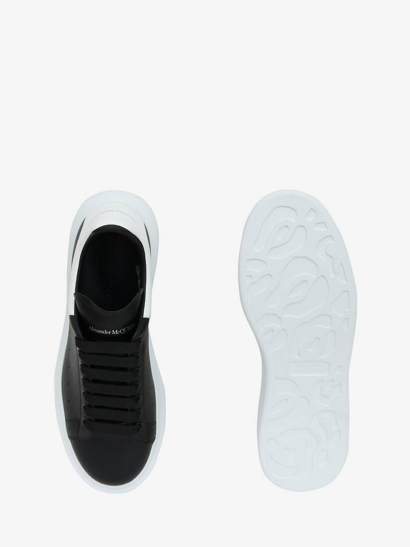 Men's Oversized Sneaker in Black (Black/White)