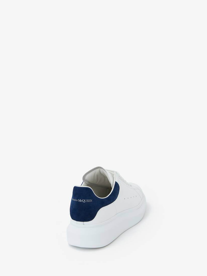 Men's Oversized Sneaker in Whiteparis Blue