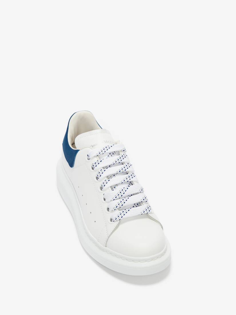 Men's Oversized Sneaker in Whiteparis Blue