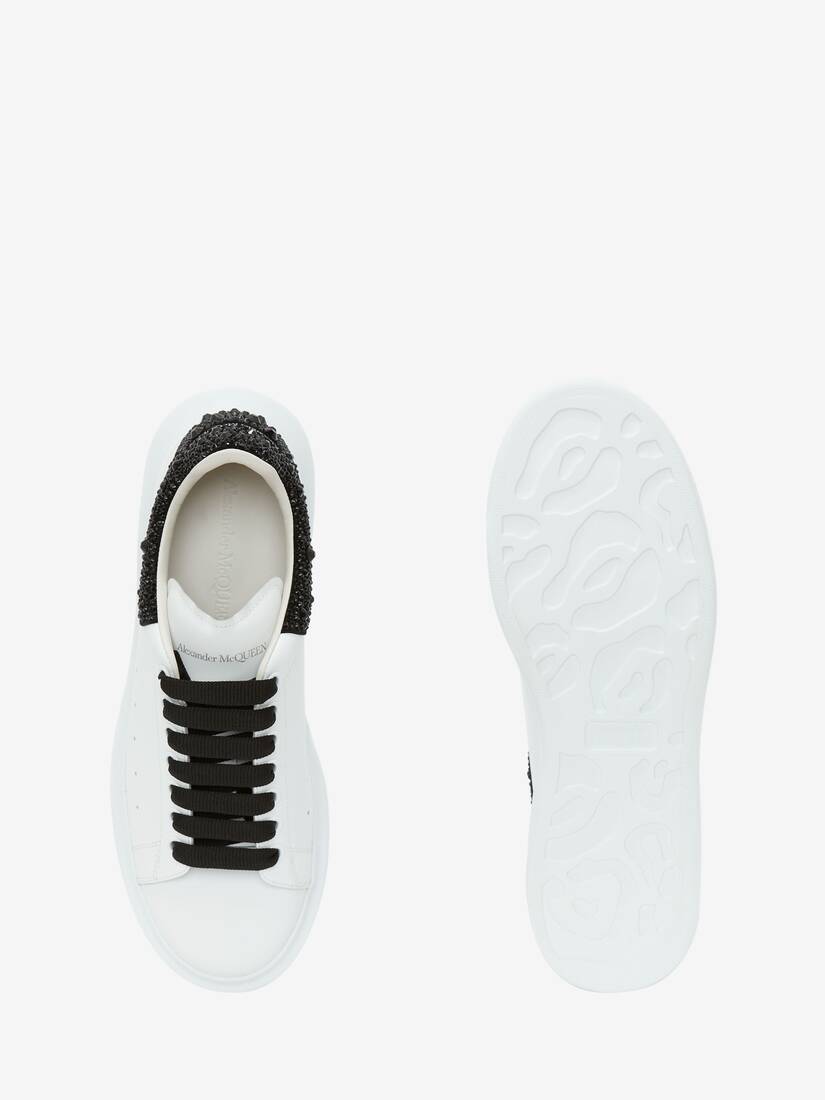 Men's Oversized Sneaker in Whitejet Black