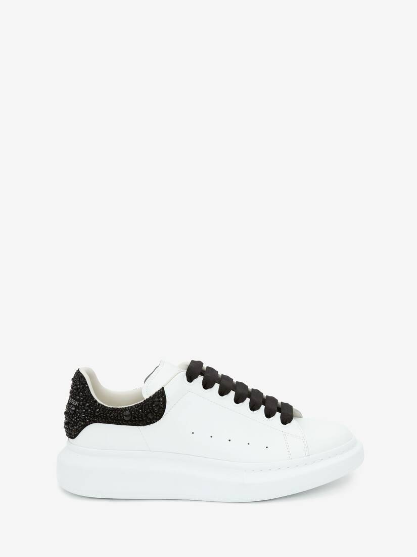 Men's Oversized Sneaker in Whitejet Black