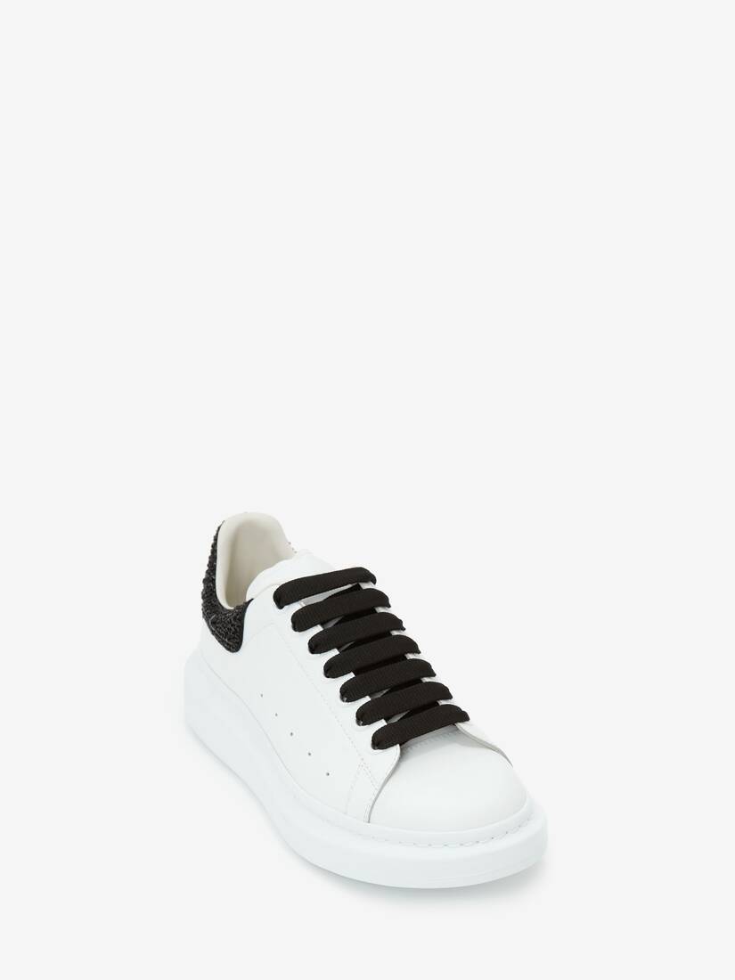 Men's Oversized Sneaker in Whitejet Black