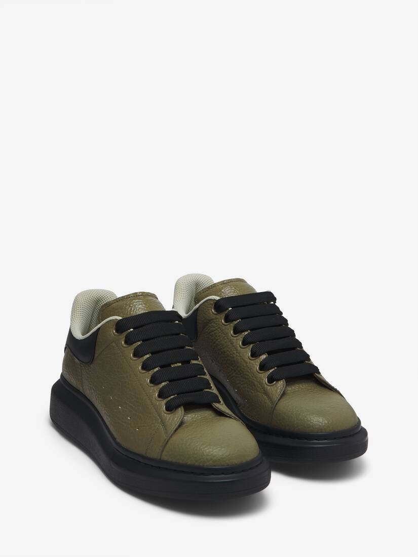 Men's Oversized Sneaker in Khakiblack