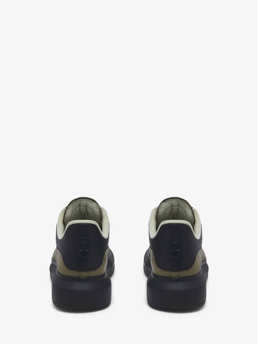 Men's Oversized Sneaker in Khakiblack