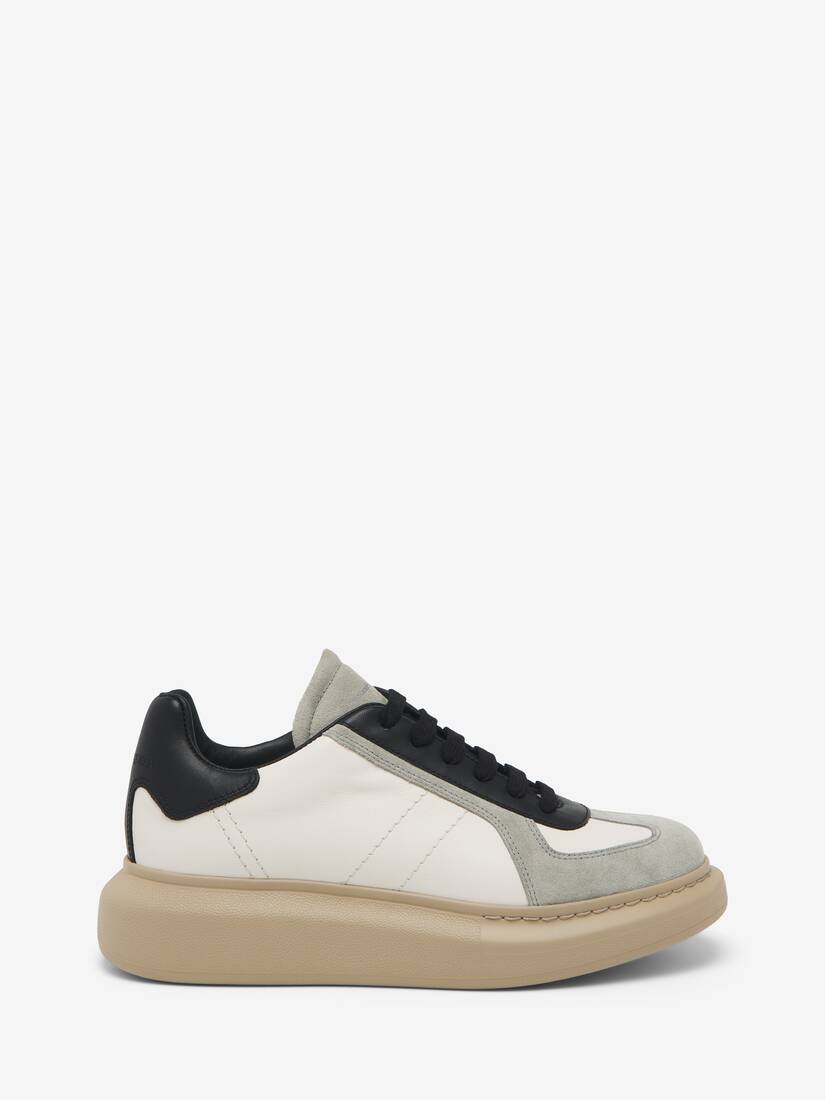 Men's Oversized Retro Sneaker in Off Whitegreyblack