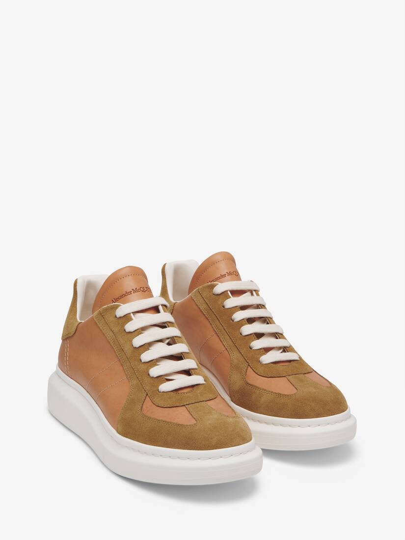 Men's Oversized Retro Sneaker in Naturallight Brown