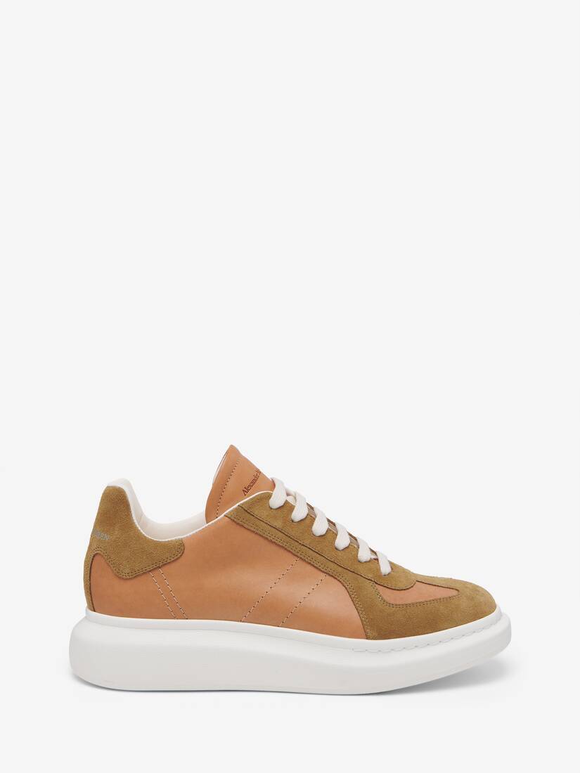 Men's Oversized Retro Sneaker in Naturallight Brown