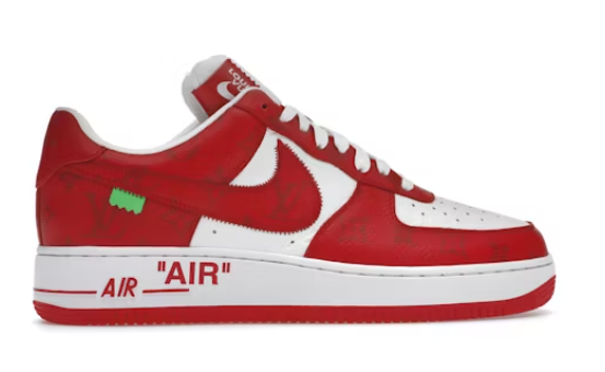 Nike Air Force 1 Low x Louis Vuitton "White Red"