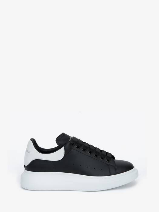 Men's Oversized Sneaker in Black (Black/White)