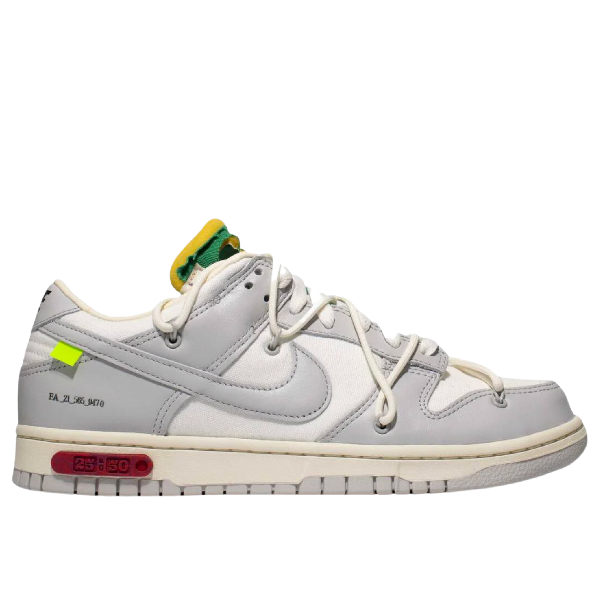 Nike SB Dunk Low x off-white 25/50