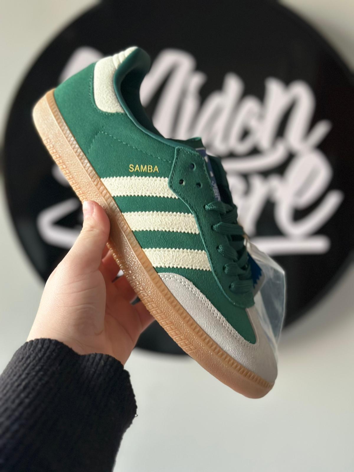 Adidas Samba 'Collegiate Green Gum Grey Toe' (Pronta Entrega)