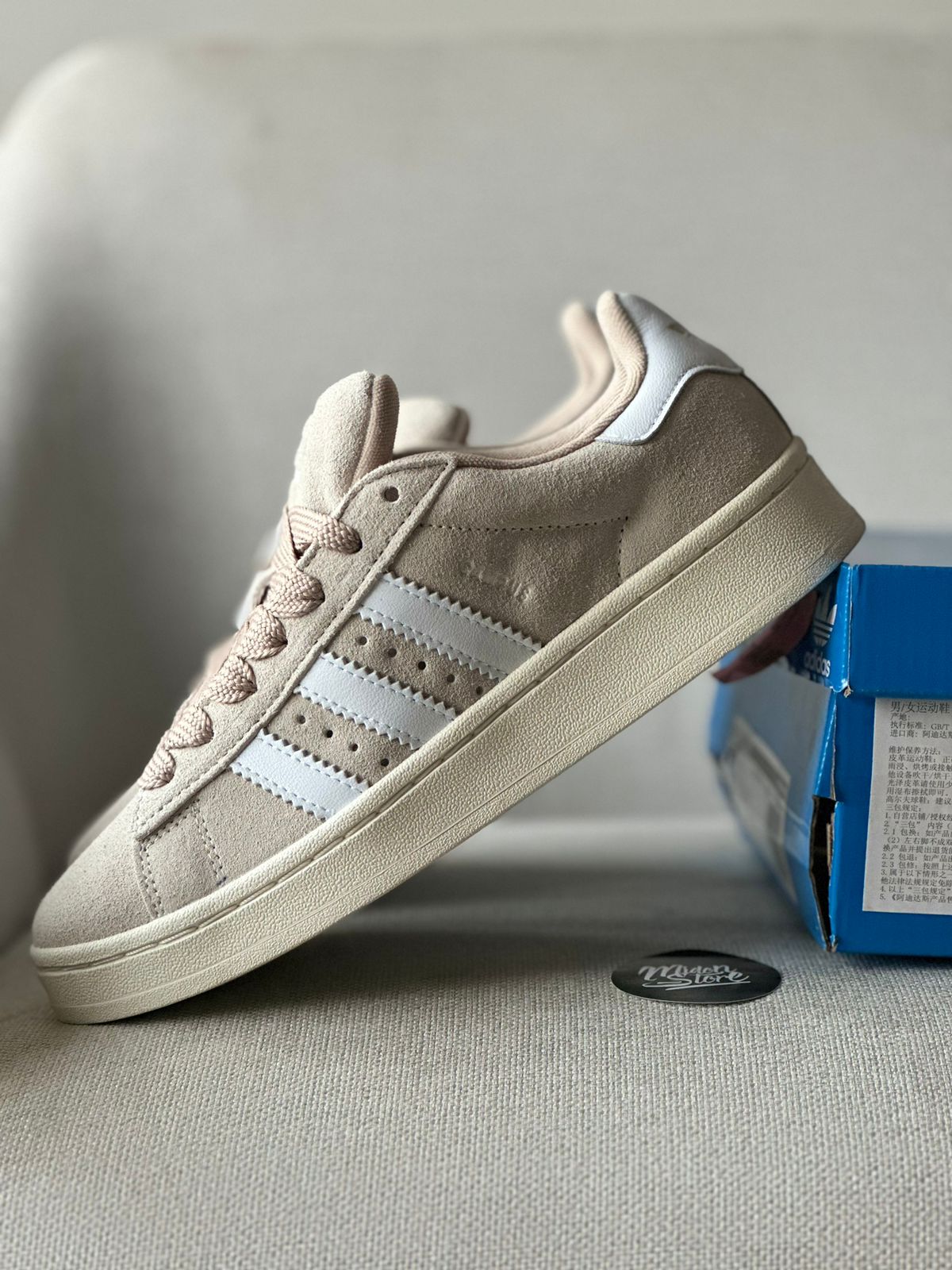 Adidas Campus 00s Wonder White (Pronta Entrega)