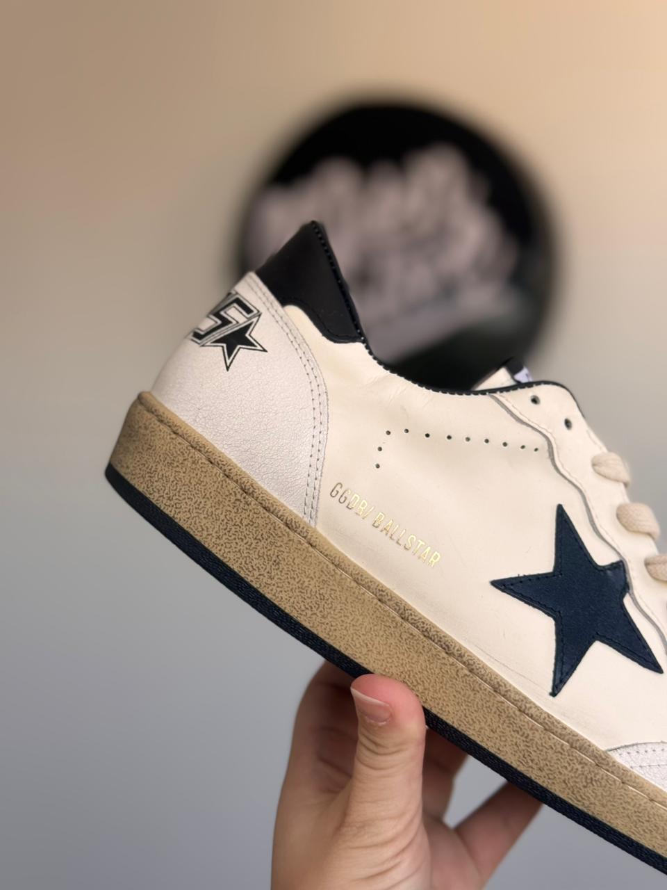 Super-Star Golden Goose "Black Star" (Pronta entrega, 44)