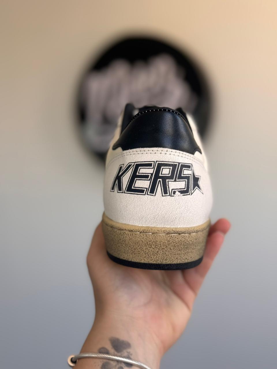 Super-Star Golden Goose "Black Star" (Pronta entrega, 44)