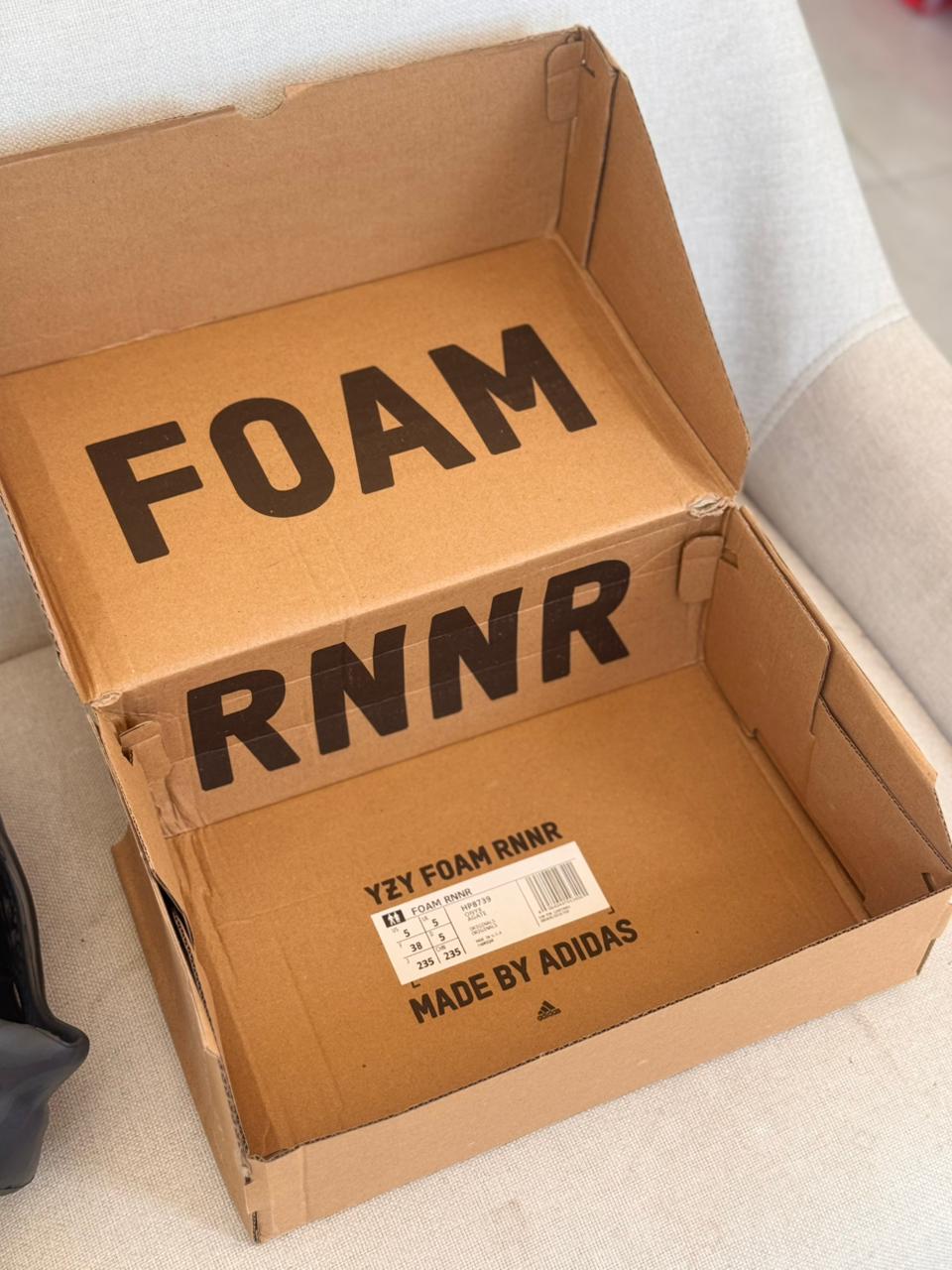 Yeezy Foam Runner "Mineral Blue" (Pronta entrega, 36)