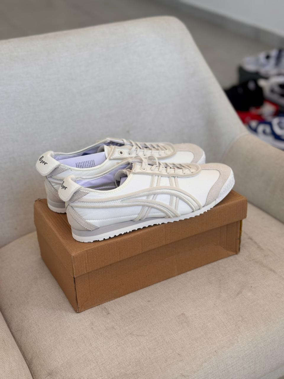 Onitsuka Tiger Mexico 66 "White Grey" (Pronta entrega, 41)