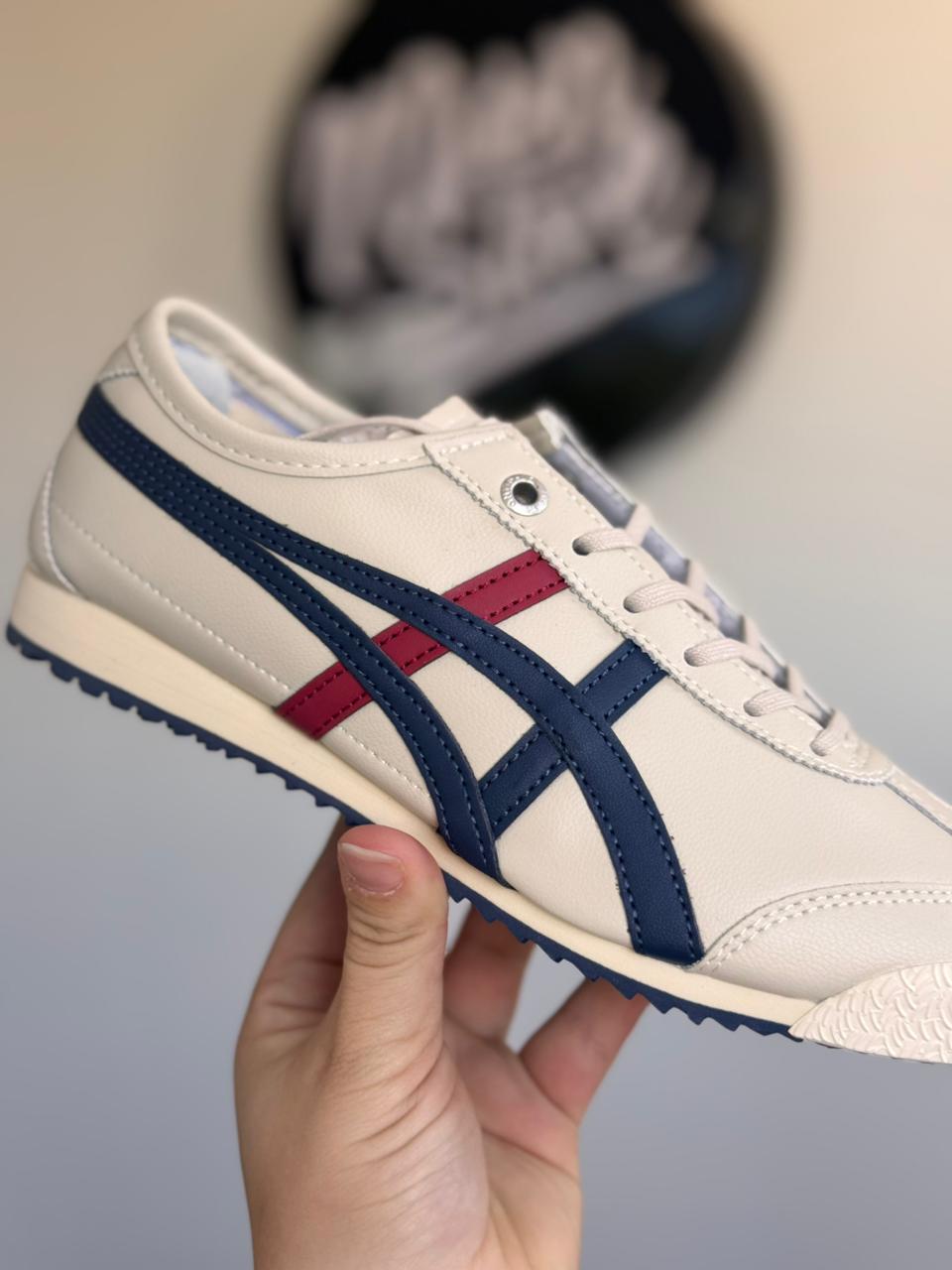Onitsuka Tiger Mexico 66 SD “Cream Peacoat” (Pronta entrega, 35)