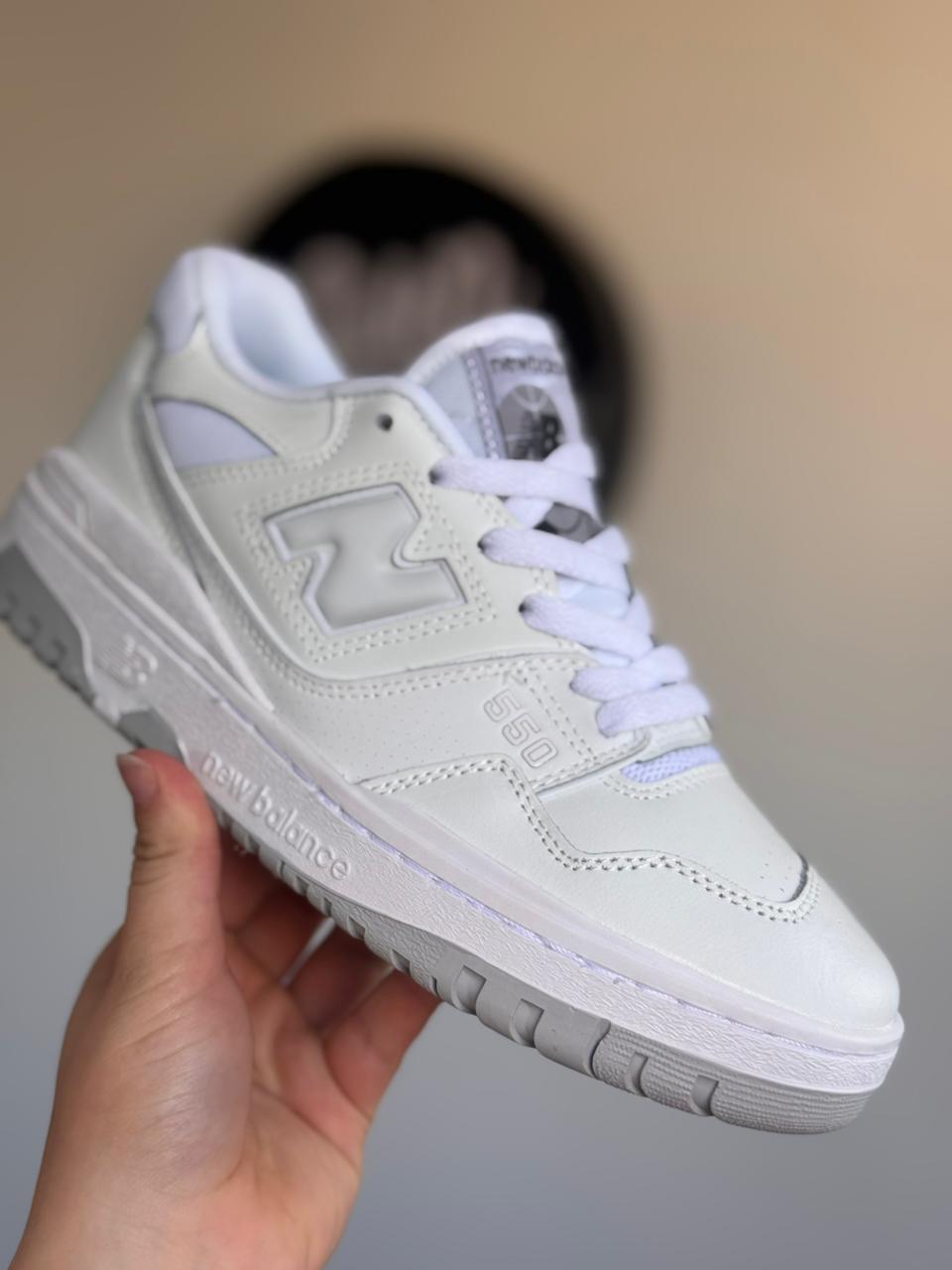 New Balance 550 "White Grey" (Pronta entrega, 37.5)
