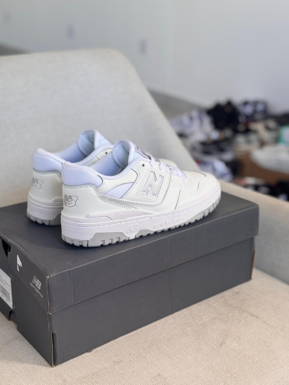New Balance 550 "White Grey" (Pronta entrega, 37.5)