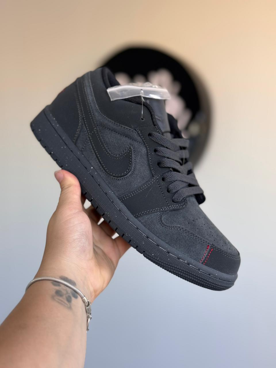 Nike Air Jordan 1 Low SE Craft "Dark Smoke Red" (Pronta entrega, 38)