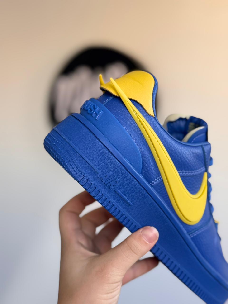 Air Force 1 x AMBUSH "Blue/Yellow" (Pronta entrega, 37.5)