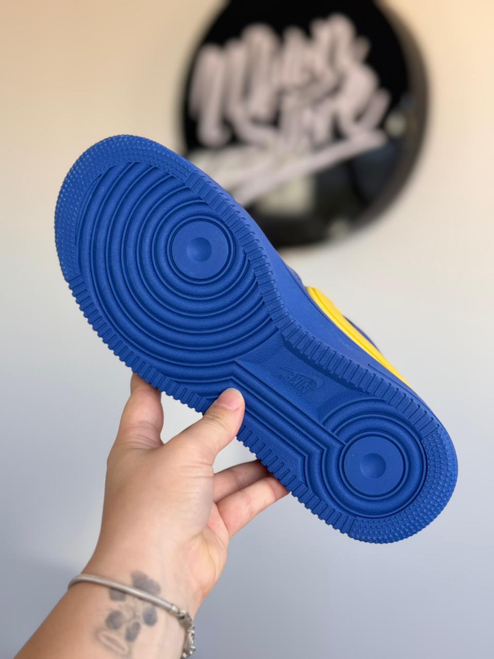 Air Force 1 x AMBUSH "Blue/Yellow" (Pronta entrega, 37.5)