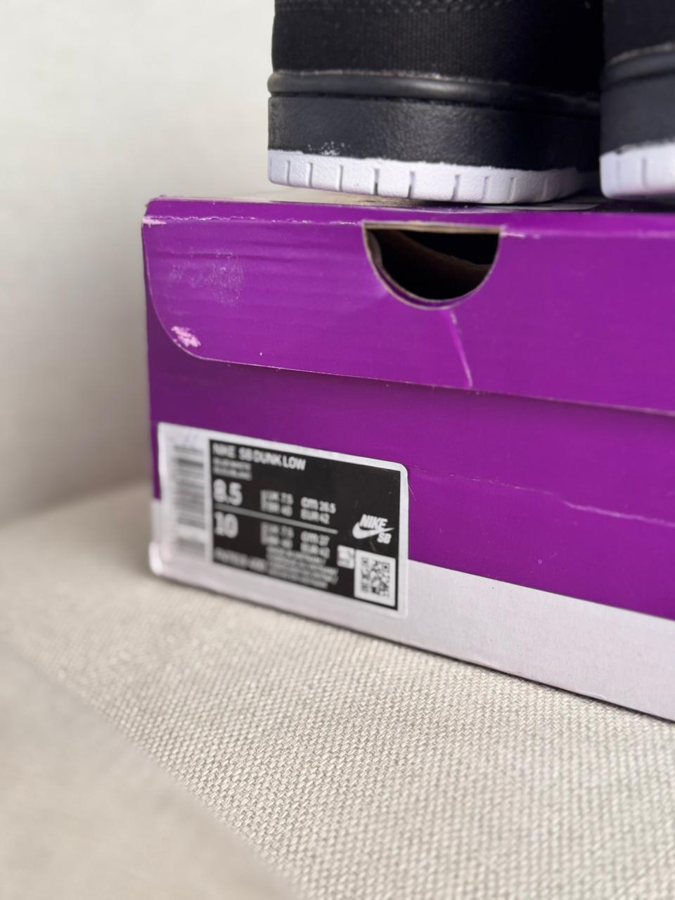 Nike Dunk Low Zoom 'Black Suede' (Pronta entrega, 40)