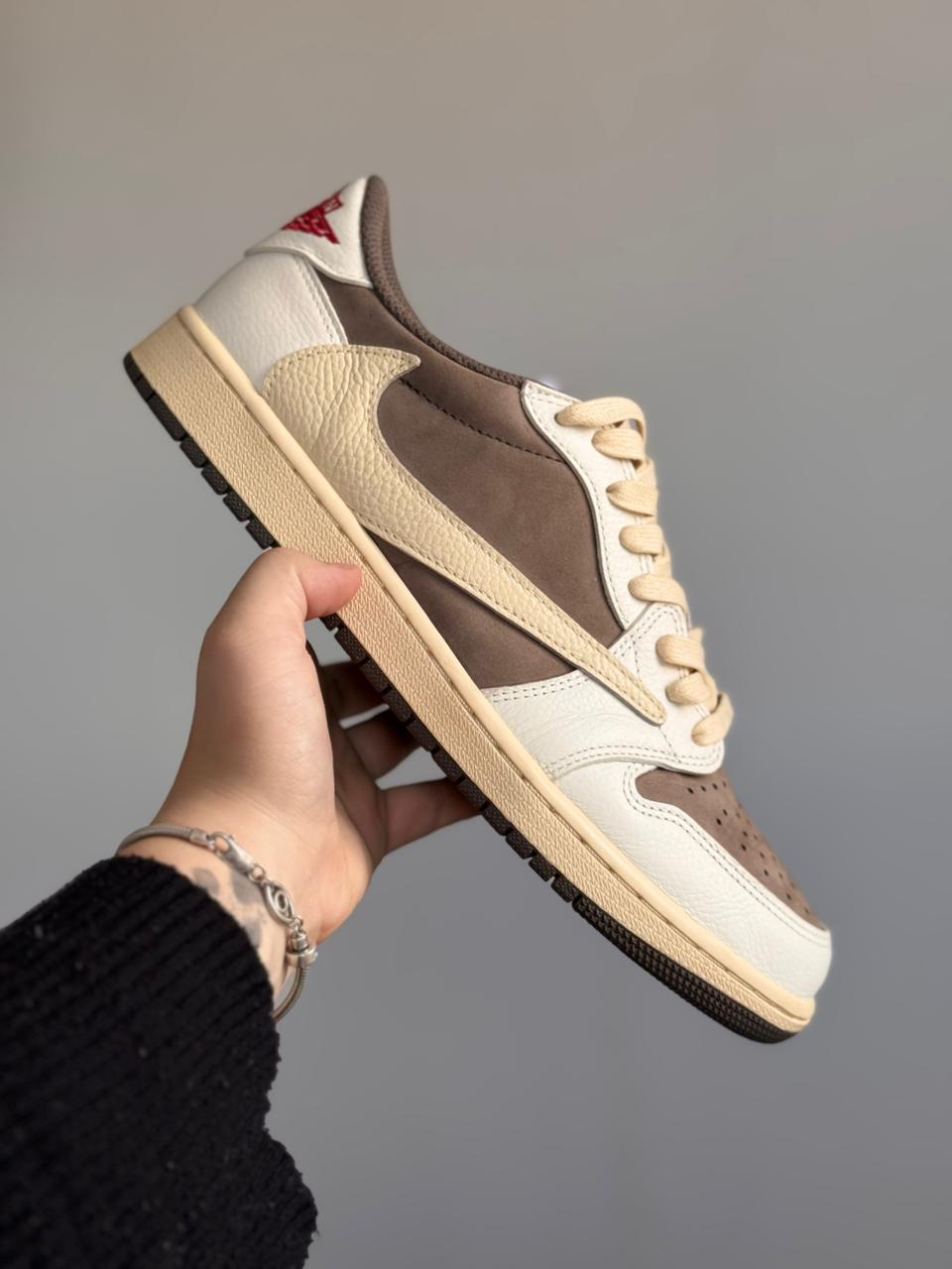 Nike Air Jordan 1 Low x Travis Scott "Reverse Mocha" (Pronta entrega, 42)