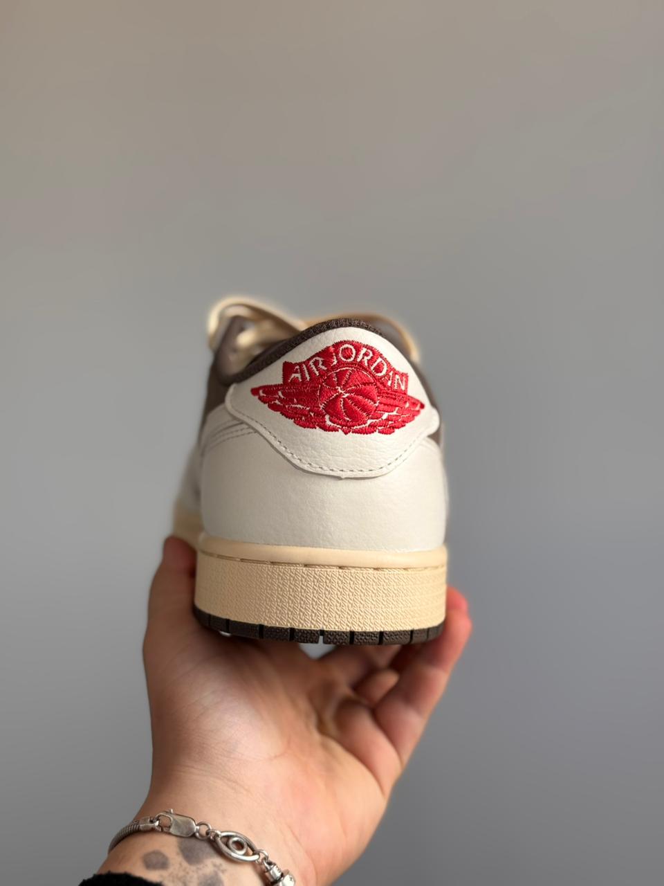 Nike Air Jordan 1 Low x Travis Scott "Reverse Mocha" (Pronta entrega, 42)