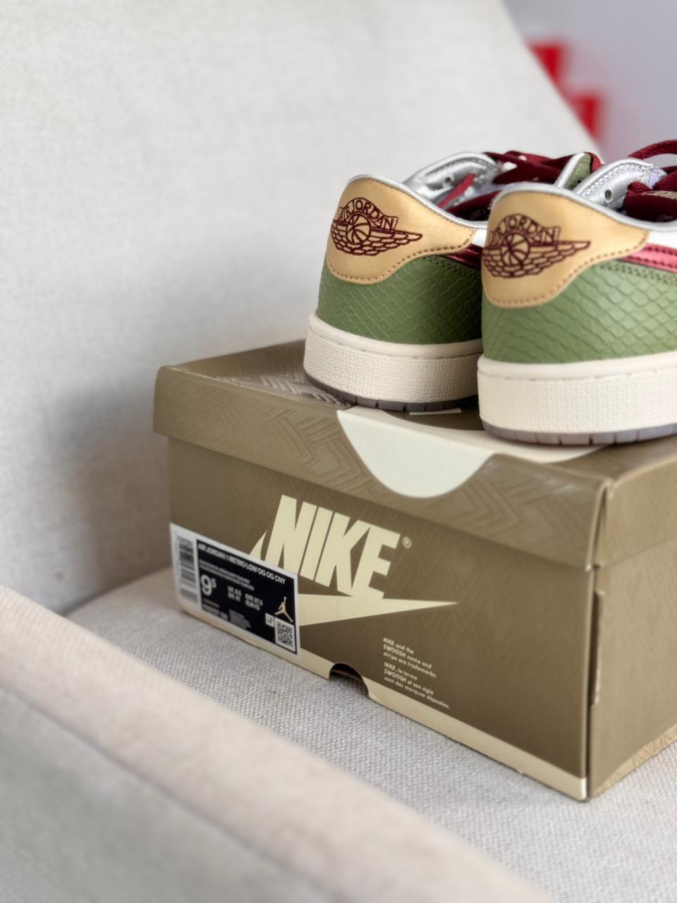 Nike Air Jordan 1 Low x Year of Dragon Chinese (Pronta entrega, 41)