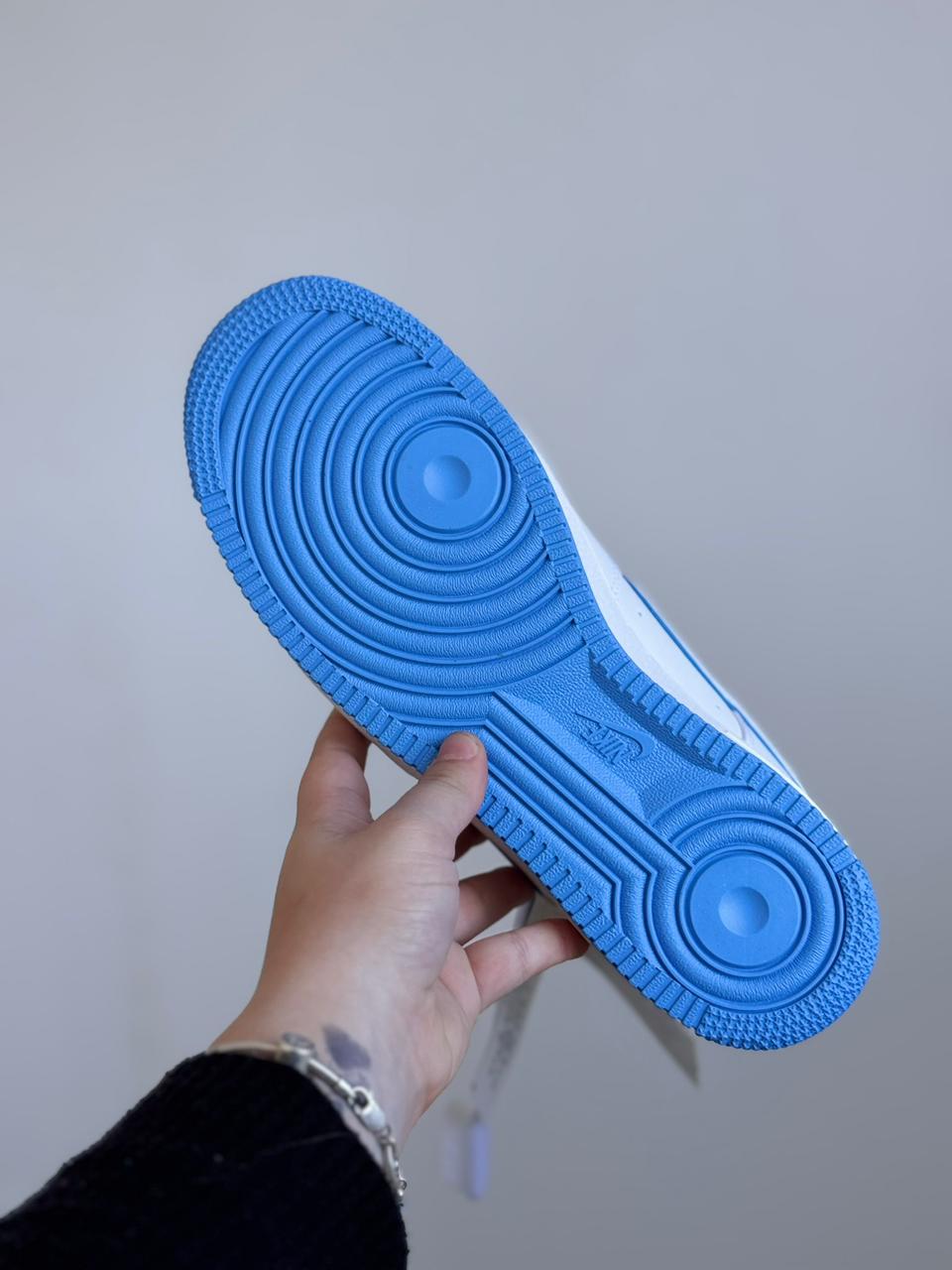 Nike Air Force 1 Low White University Blue (41, Pronta Entrega)