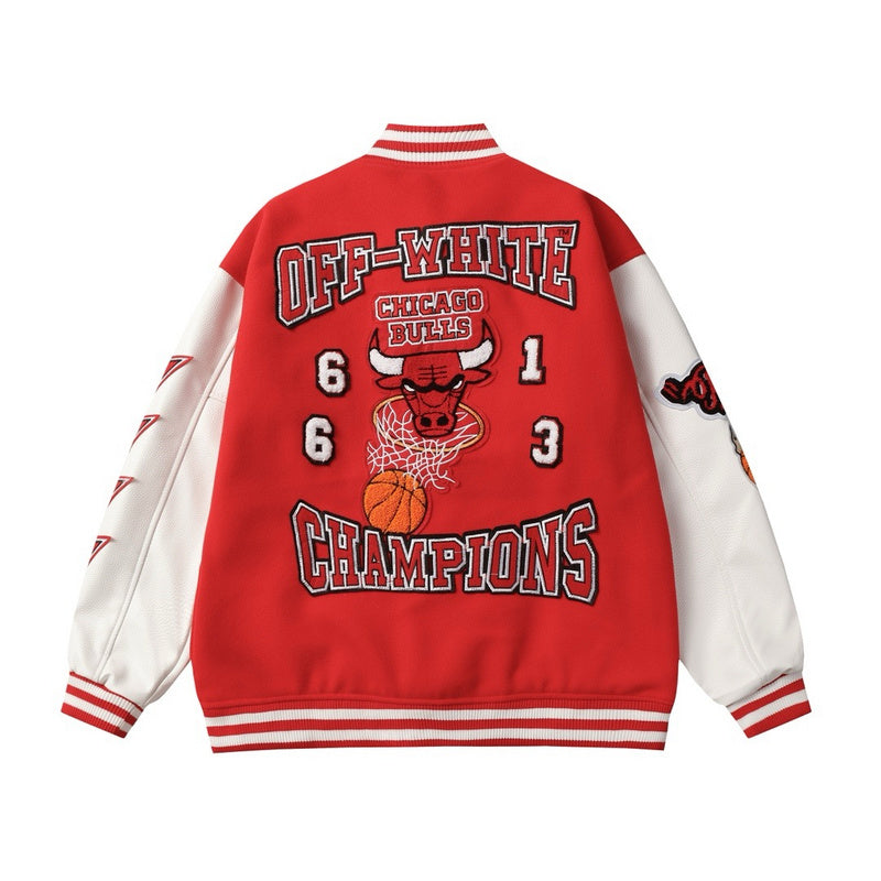 Varsity Jacket | Off-White™ | Chicago Bulls