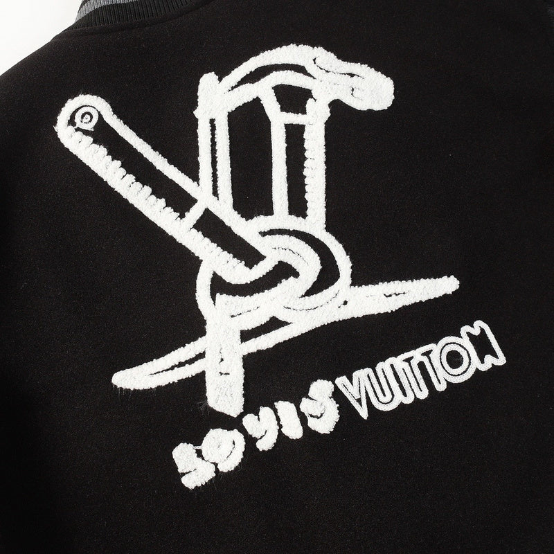 Varsity Jacket | Louis Vuitton | Black/White