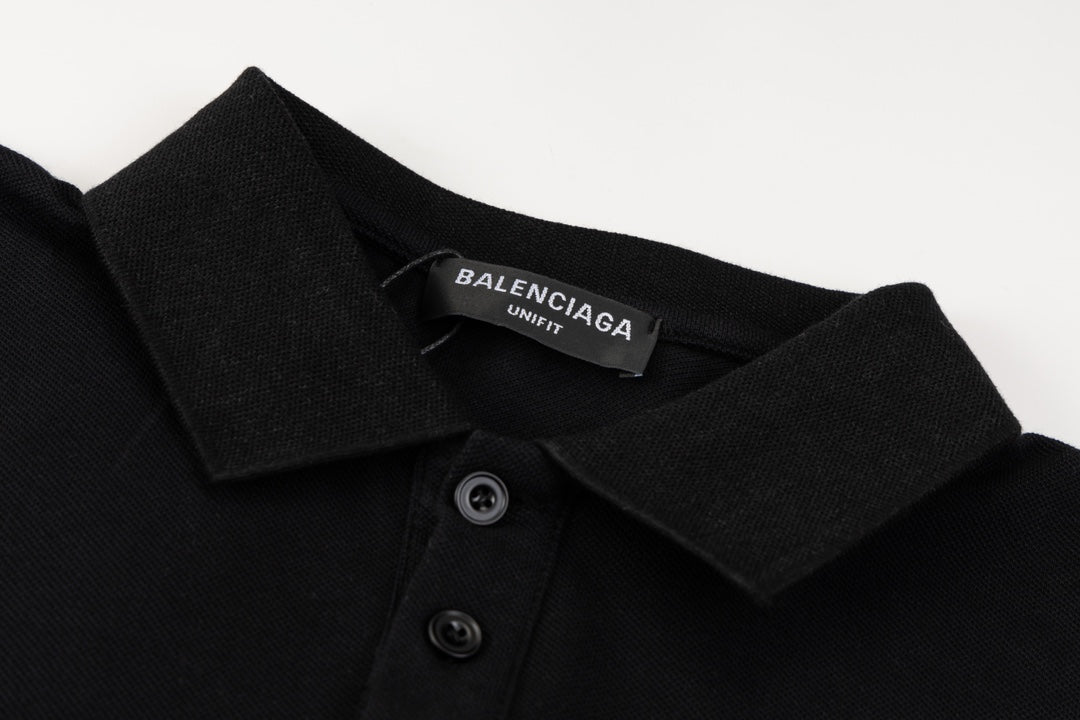 Camiseta Polo Balenciaga "Preta"