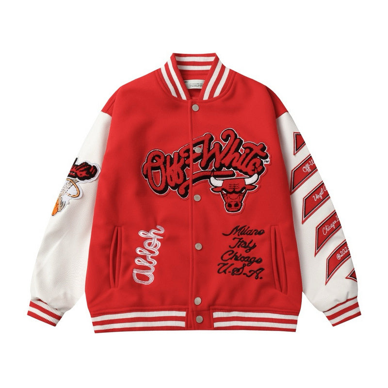 Varsity Jacket | Off-White™ | Chicago Bulls