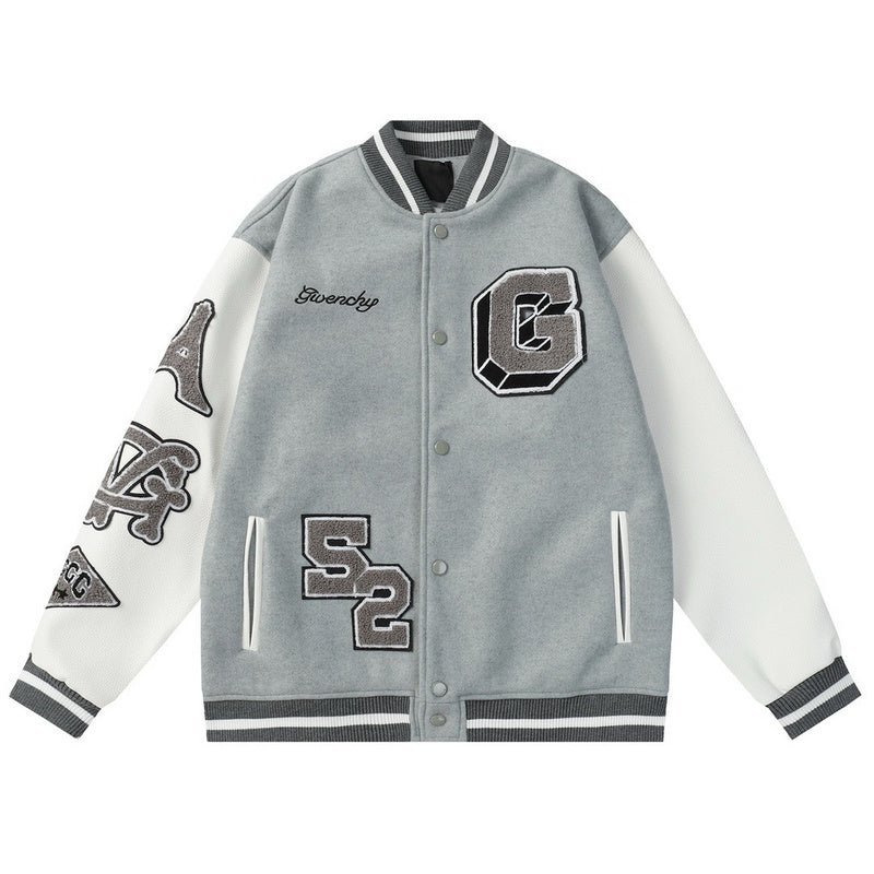 Varsity Jacket | Givenchy | Grey Bomber