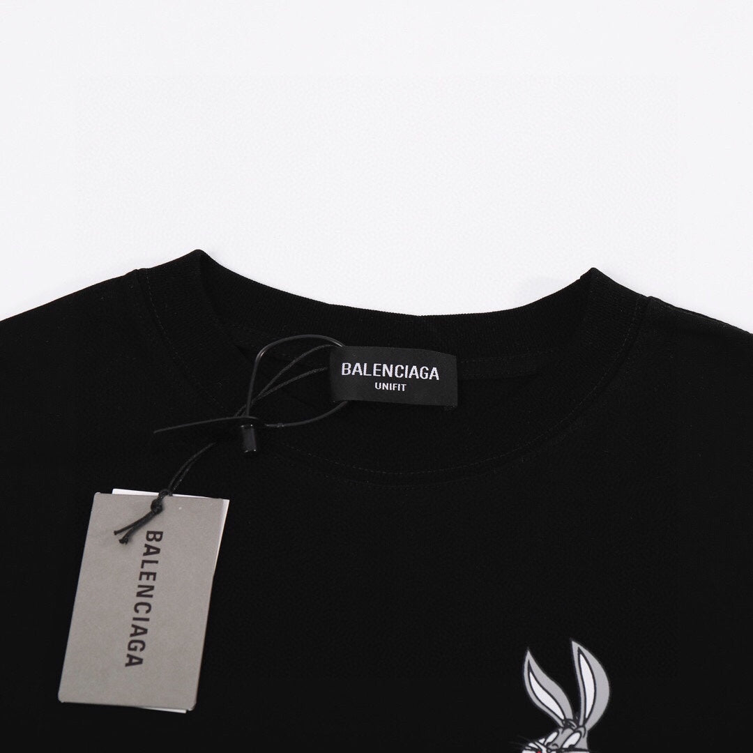 Camiseta Balenciaga x Pernalonga (Preta)