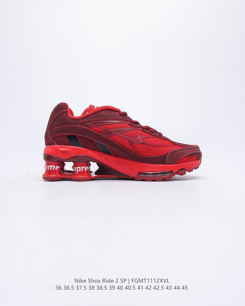 Nike Shox R4 x Supreme “Red”