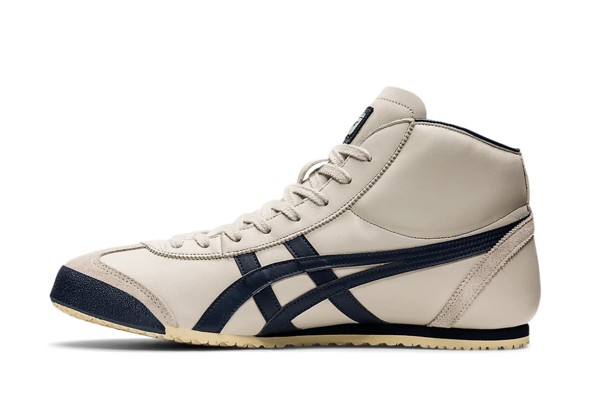 Onitsuka Tiger Mexico Mid Runner Birch/Indian Ink Bege