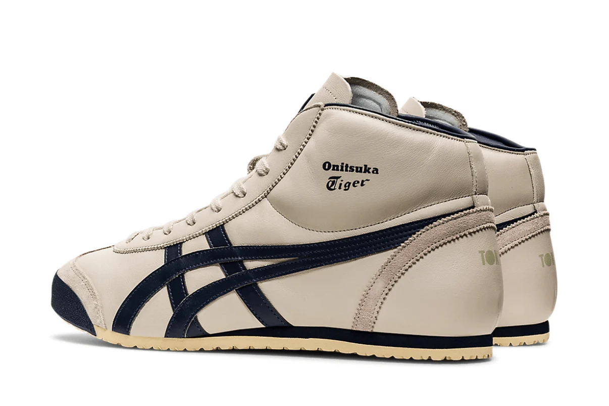 Onitsuka Tiger Mexico Mid Runner Birch/Indian Ink Bege