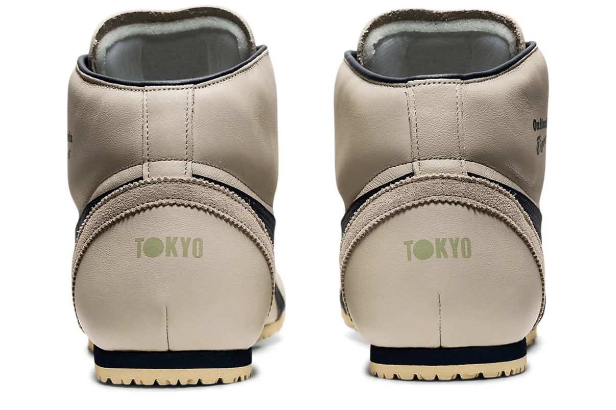 Onitsuka Tiger Mexico Mid Runner Birch/Indian Ink Bege