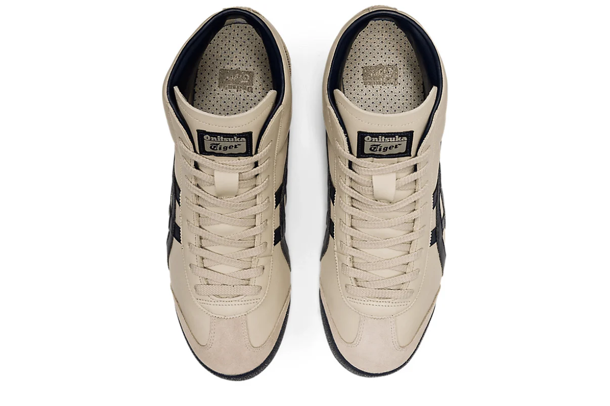 Onitsuka Tiger Mexico Mid Runner Birch/Indian Ink Bege