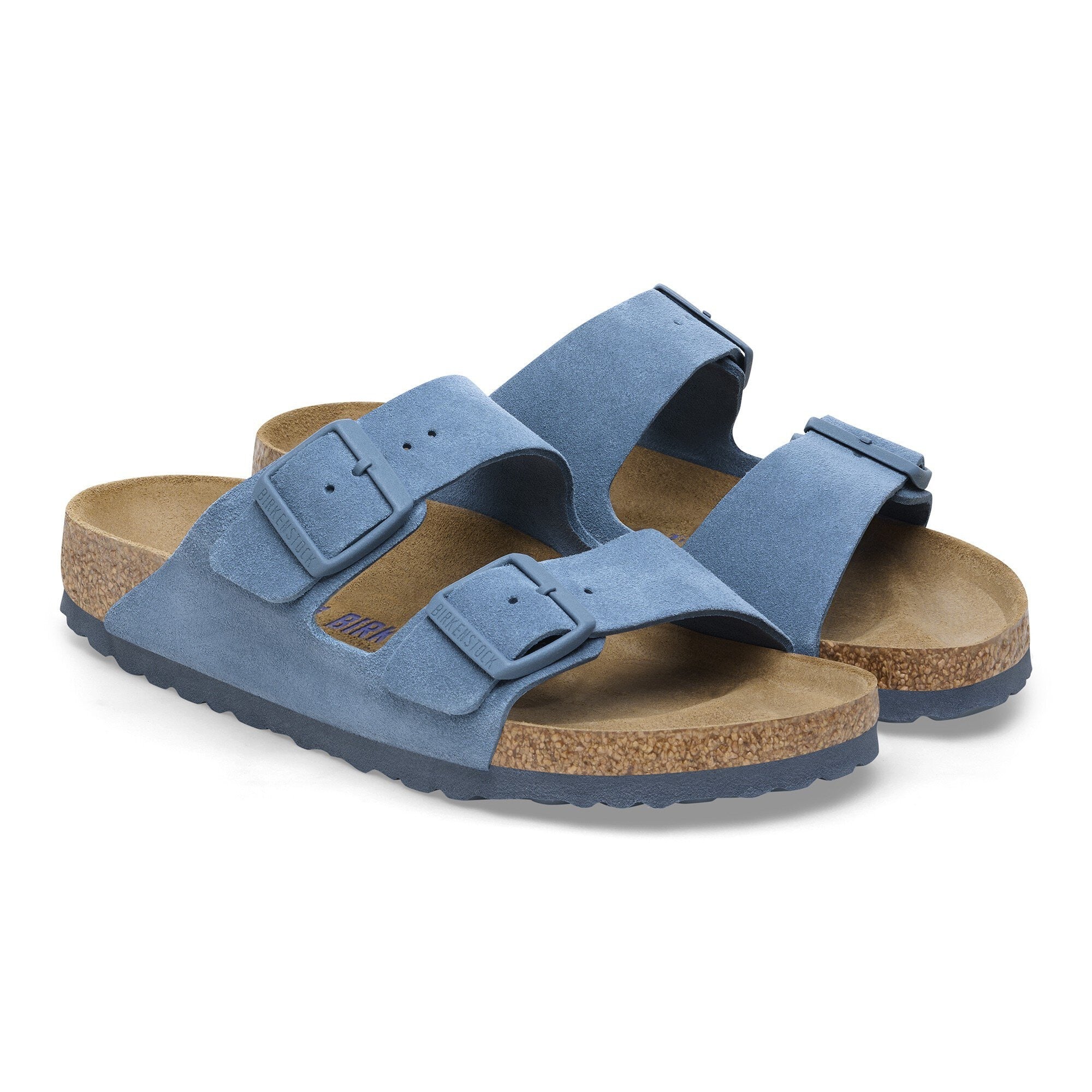 Birkenstock Arizona Suede Leather - Elemental Blue