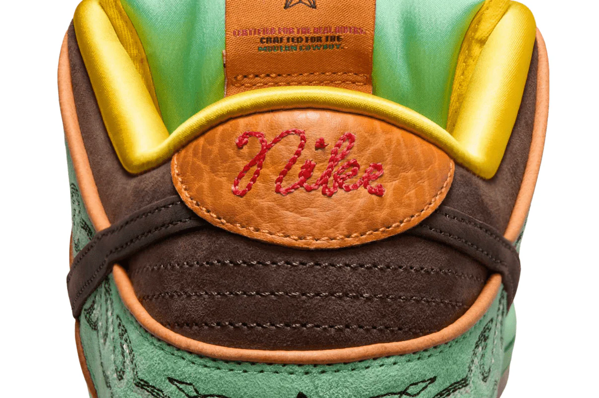 Nike Dunk SB Low QS BHM Rodeo Green