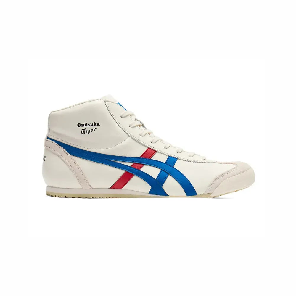 Onitsuka Tiger Mexico Mid Runner Cream Directoire Blue