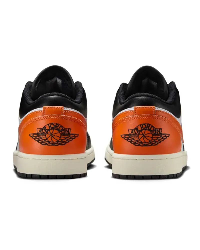 Air Jordan 1 Low Black White Sail Starfish