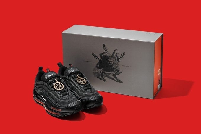 Nike Air Max 97 MSCHF x "Satan Shoes"