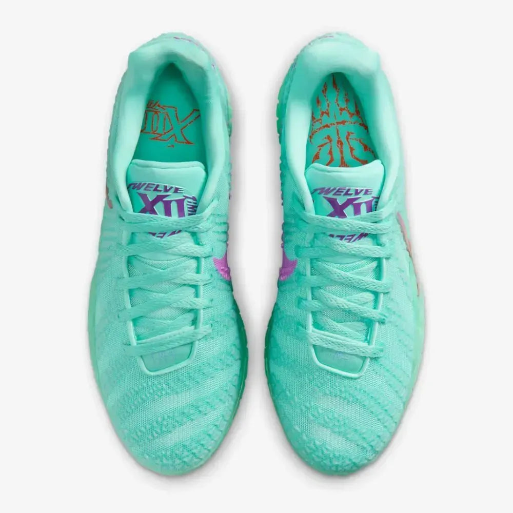 Nike Ja 3 12 Time Bleached Turquoise Vivid Purple Safety Orange