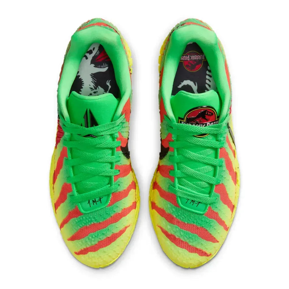Jurassic Park x Nike Ja 3 Green Spark University Red